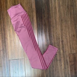 EUC Fabletics High-Waisted Ribbed Leggings